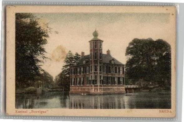 Kasteel Bouvigne Breda  st 1921 uitg J. van Oirschot