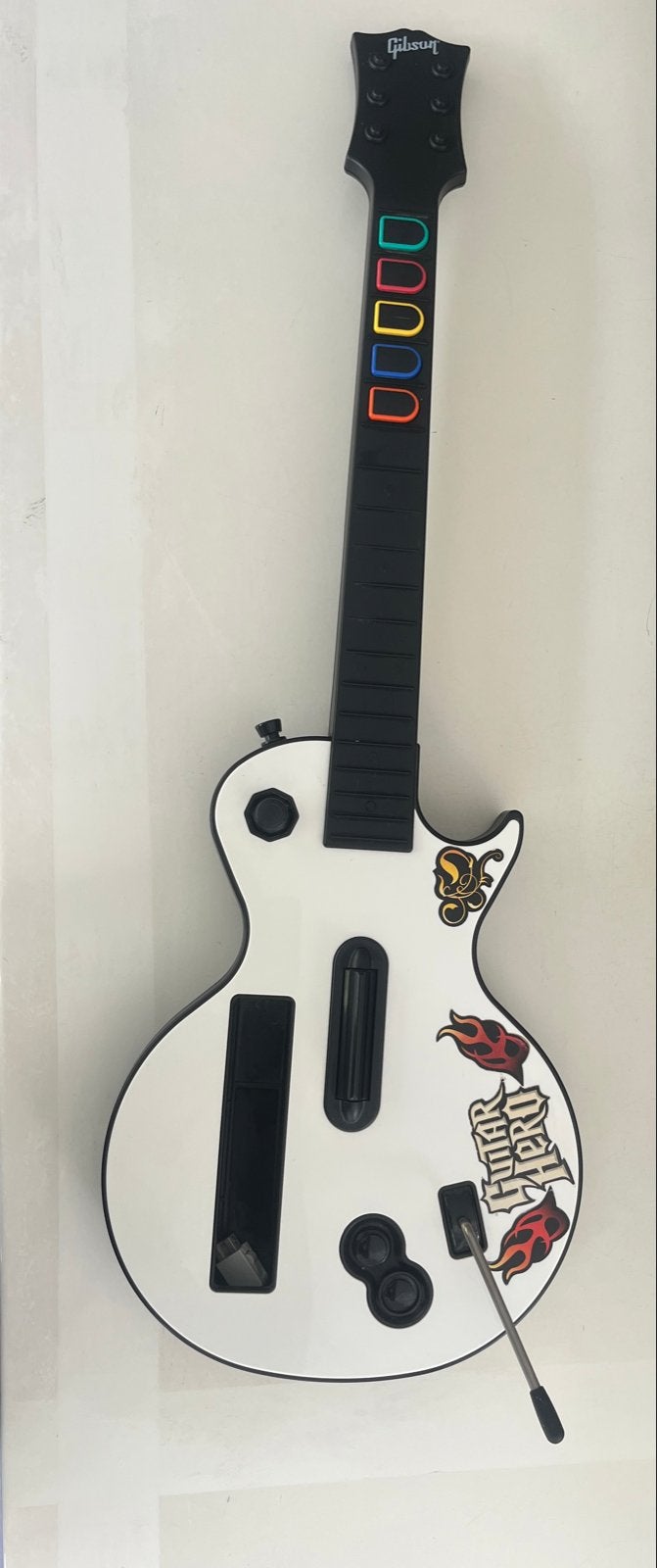 Wii guitar hero Gibson gitaar, Verzenden, Overige merken, Gebruikt