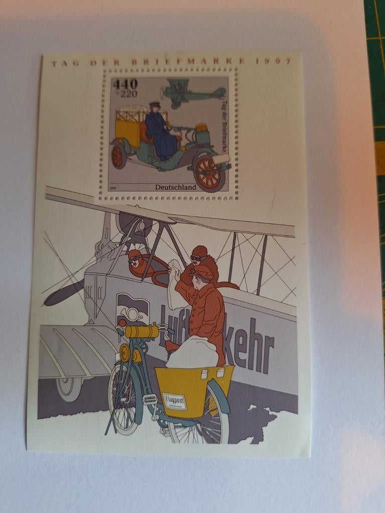 Tag  der Briefmarke 1997, Ophalen of Verzenden, 1990 tot heden