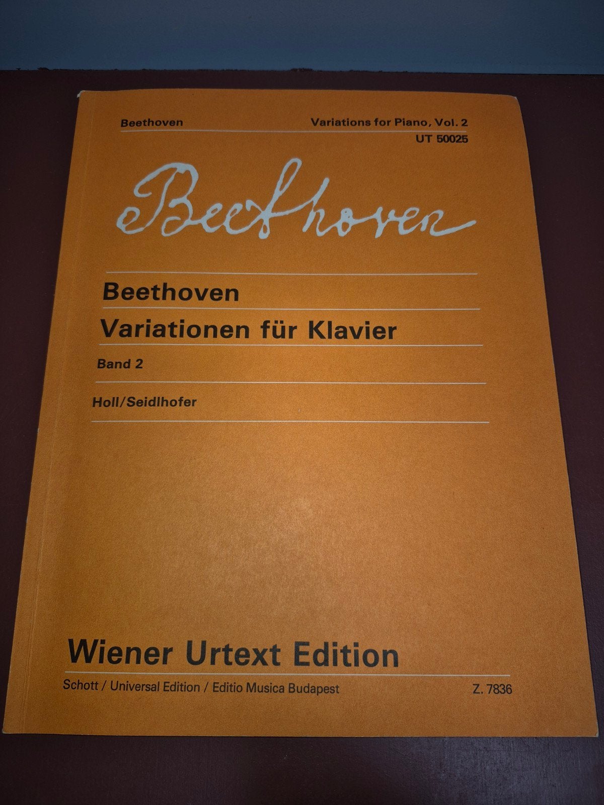 Beethoven Variaties voor Piano, Deel 2 - Wiener Urtext, Klassiek, Ophalen of Verzenden, Zo goed als nieuw, Artiest of Componist
