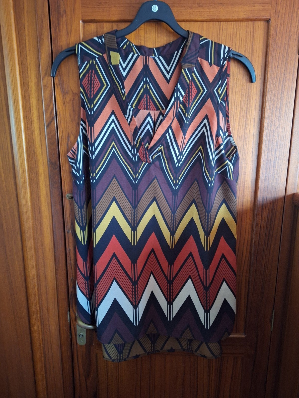 Top Miss Etam  XL regulier, Bruin, Maat 46/48 (XL) of groter, Ophalen of Verzenden, Zo goed als nieuw