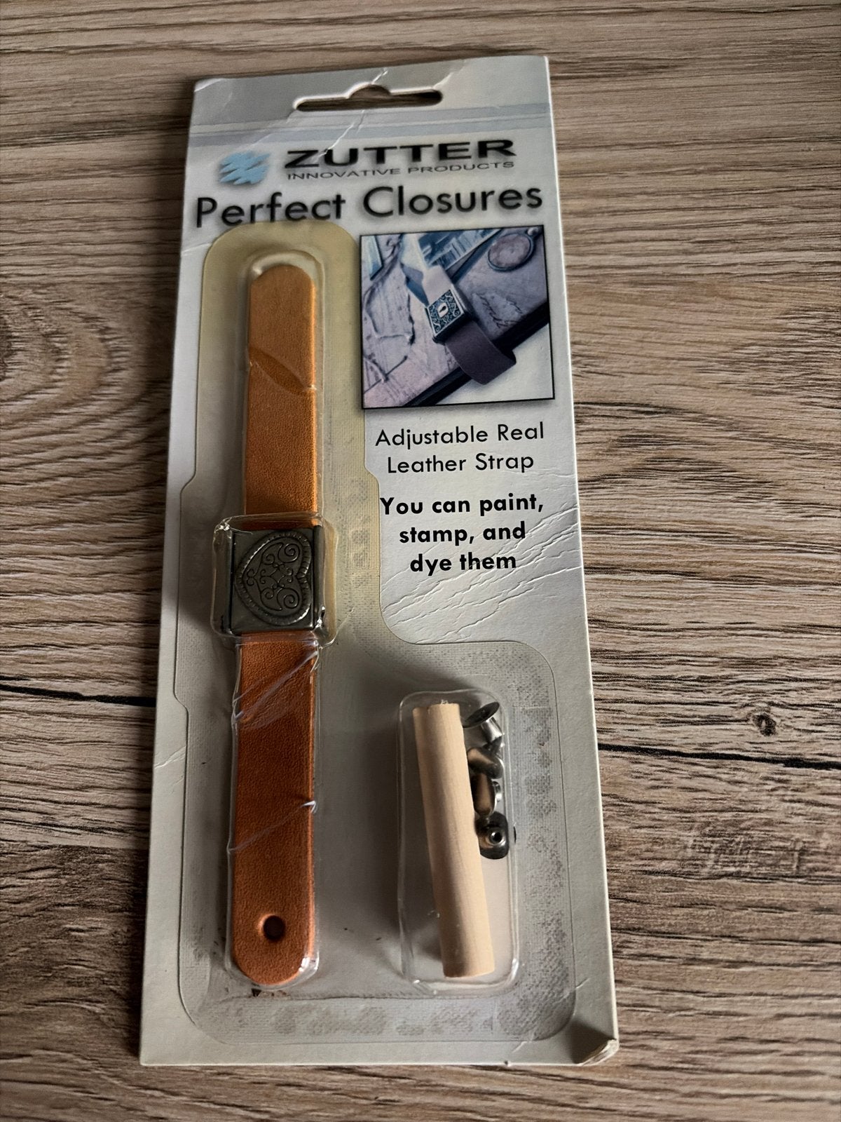 Zutter Perfect Closures verstelbare leren band, Ophalen of Verzenden, Nieuw