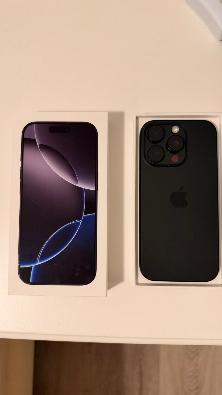 iPhone 16 Pro 256 GB - Nieuwstaat (Accu 91%), Zwart, Ophalen of Verzenden, Zo goed als nieuw, Zonder simlock