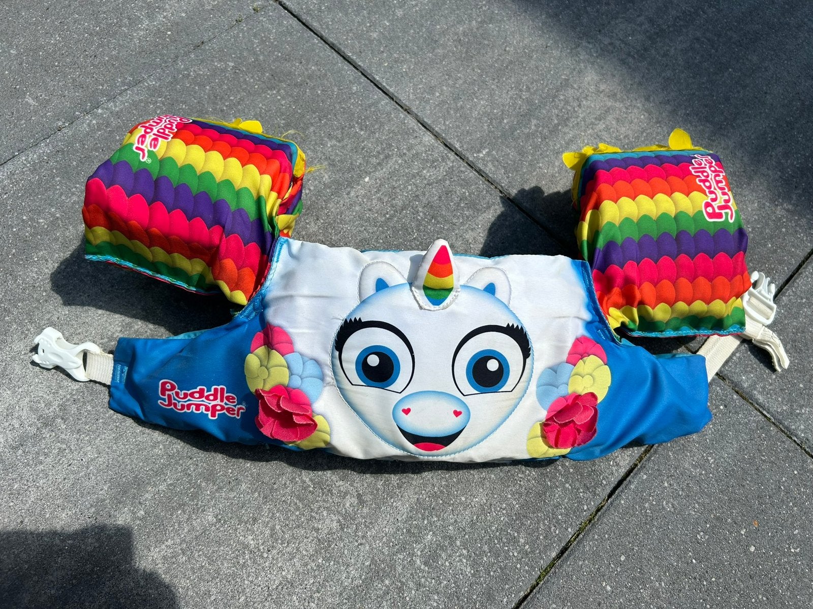 Puddle Jumper Unicorn zwembandjes, Gebruikt, Meisje, One size, Ophalen of Verzenden