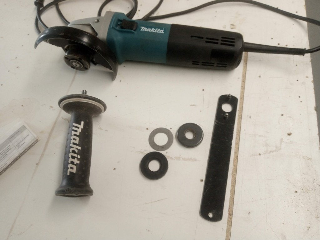 haakse slijper, Ophalen, Gebruikt, 1000 watt of meer, Haakse handslijpmachine