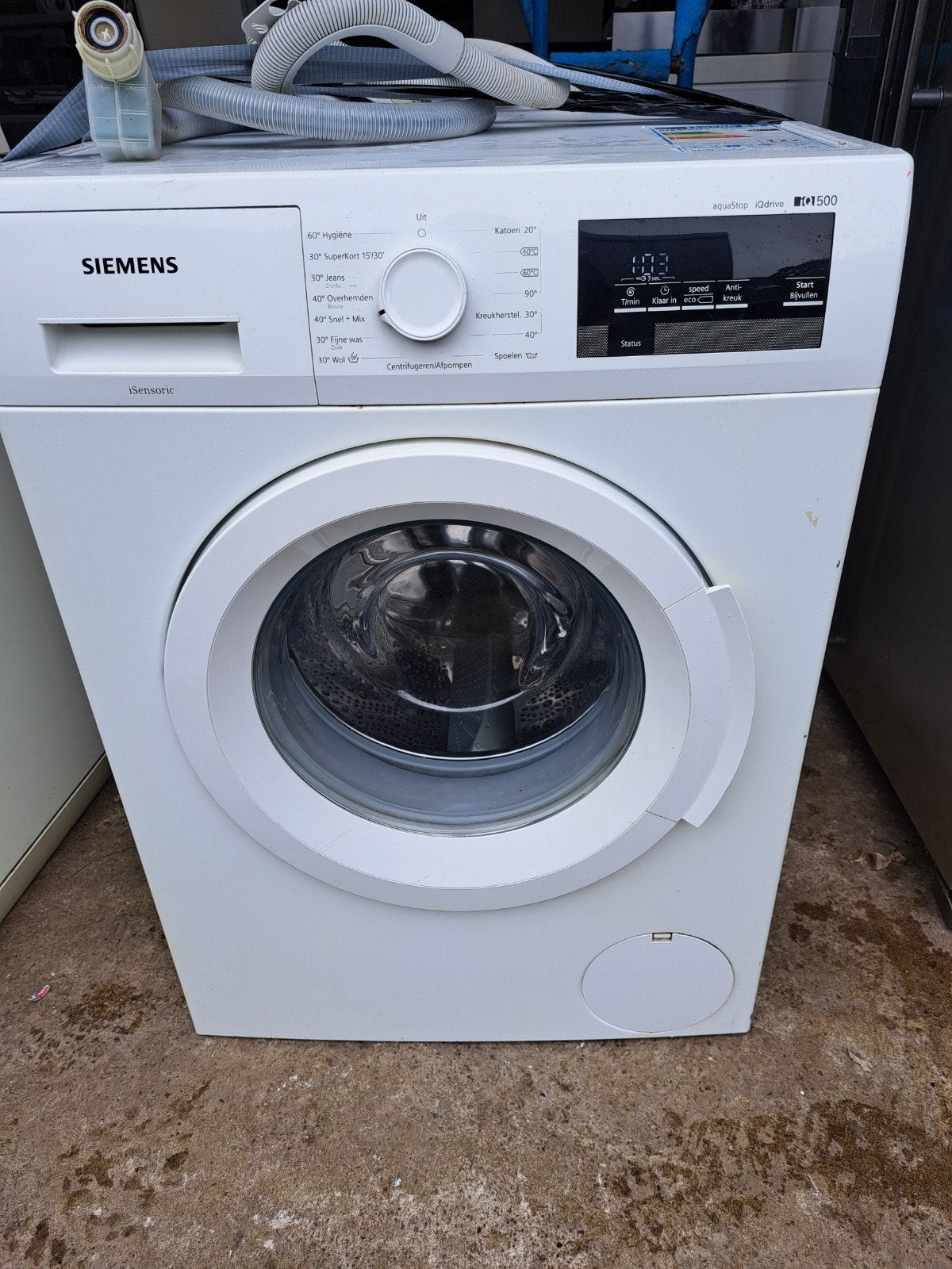 Siemens iQdrive iQ500 Wasmachine - 7 kg, Energieklasse A+++, Witgoed en Apparatuur, Wasmachines, 6 tot 8 kg, Gebruikt, Ophalen of Verzenden