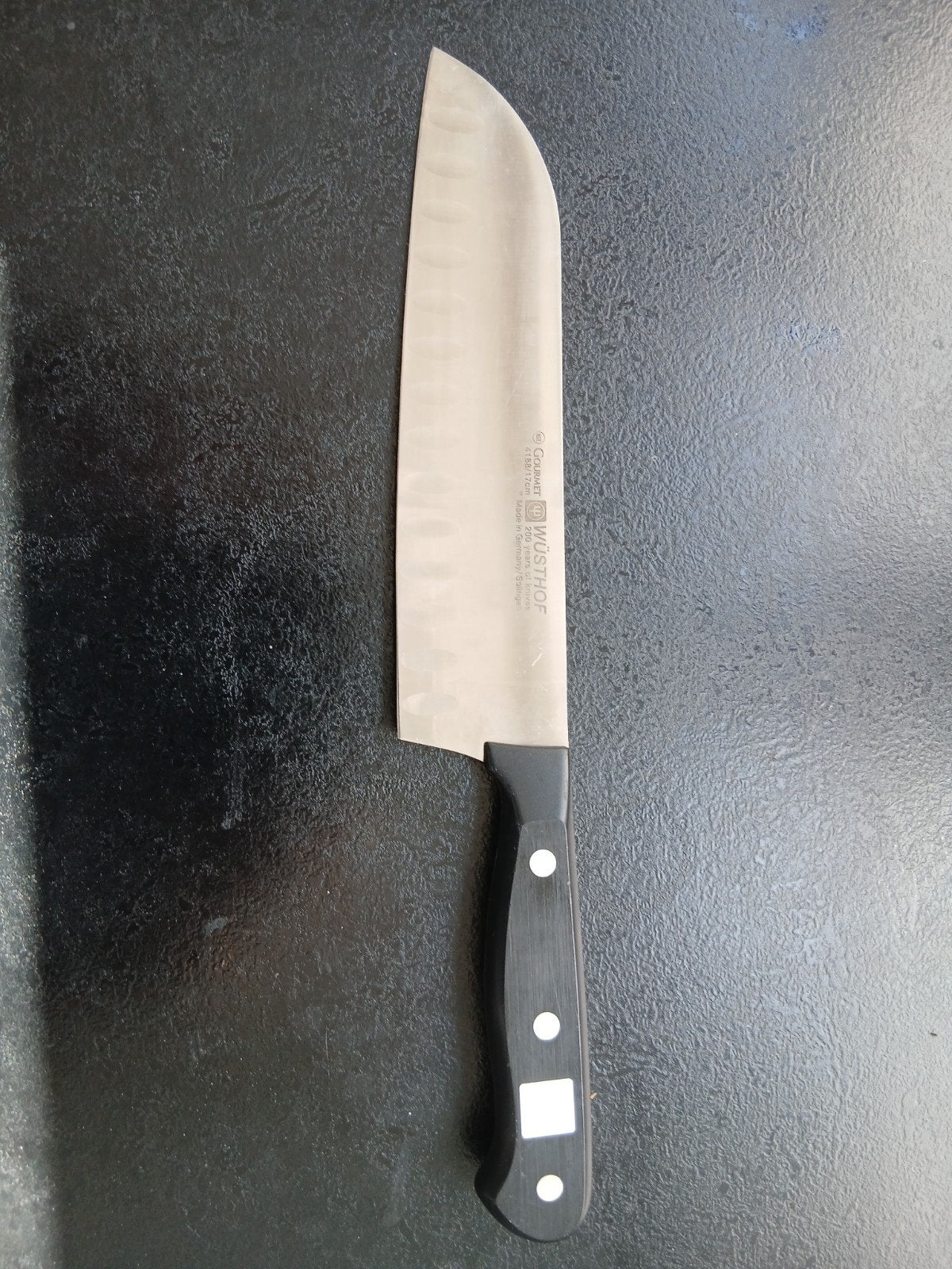 Wusthof gourmet 17  cm santoku, Ophalen of Verzenden, Rvs of Chroom