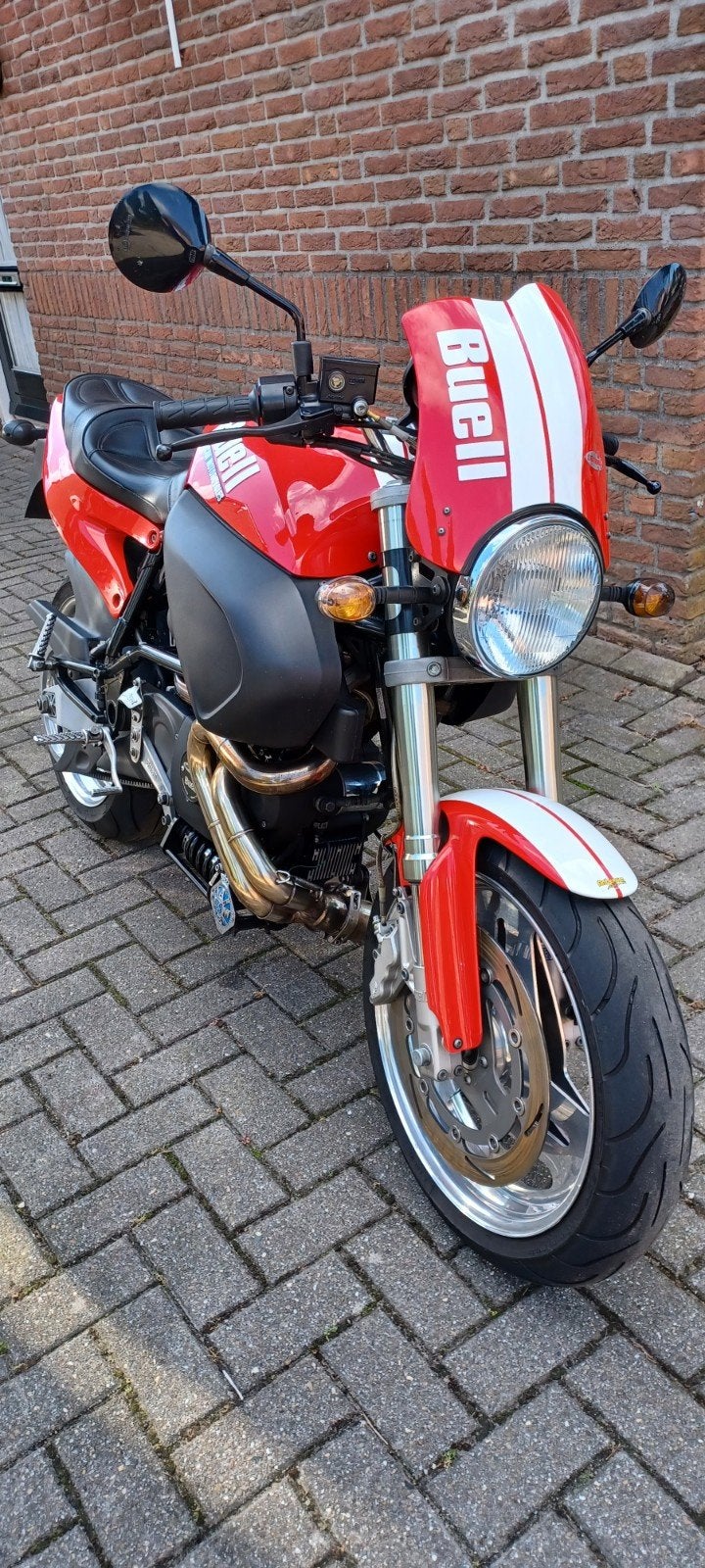 Buell x1 lightning, Motoren, 1203 cc, 2 cilinders, Motorrijbewijs A, Gebruikt