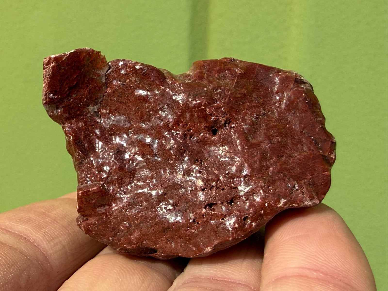 Rode calciet uit Mexico mineralen A, Ophalen of Verzenden, Mineraal
