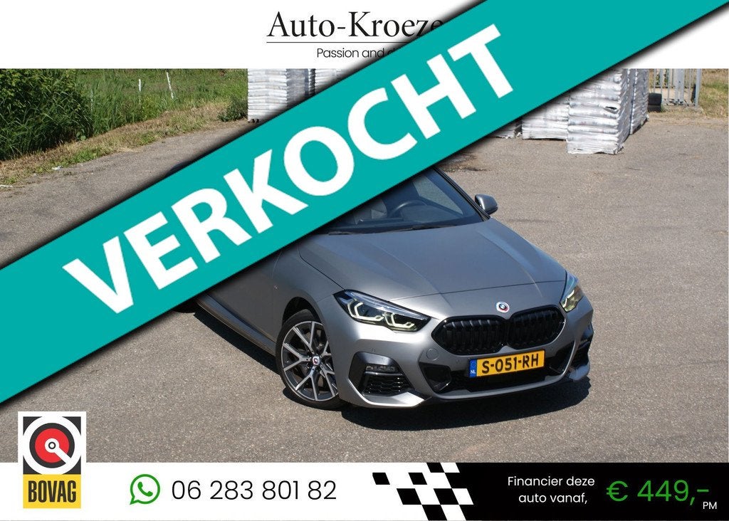 BMW 2-serie Gran Coupé 220i | M pakket | Schuifdak | Camera, 1998 cc, Gebruikt, 4 cilinders, 19 km/l