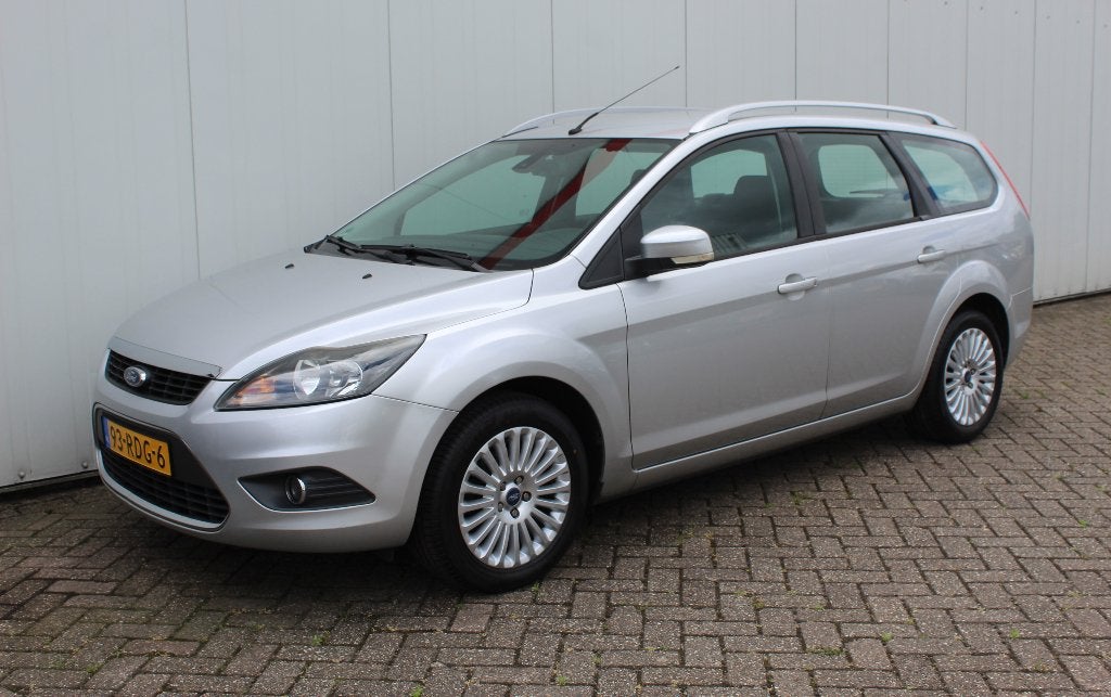 FORD Focus Wagon 1.8 16V 125PK Limited AIRCO ZEER MOOI ! !, Auto's, Stof, Zwart, 4 cilinders, Zilver of Grijs
