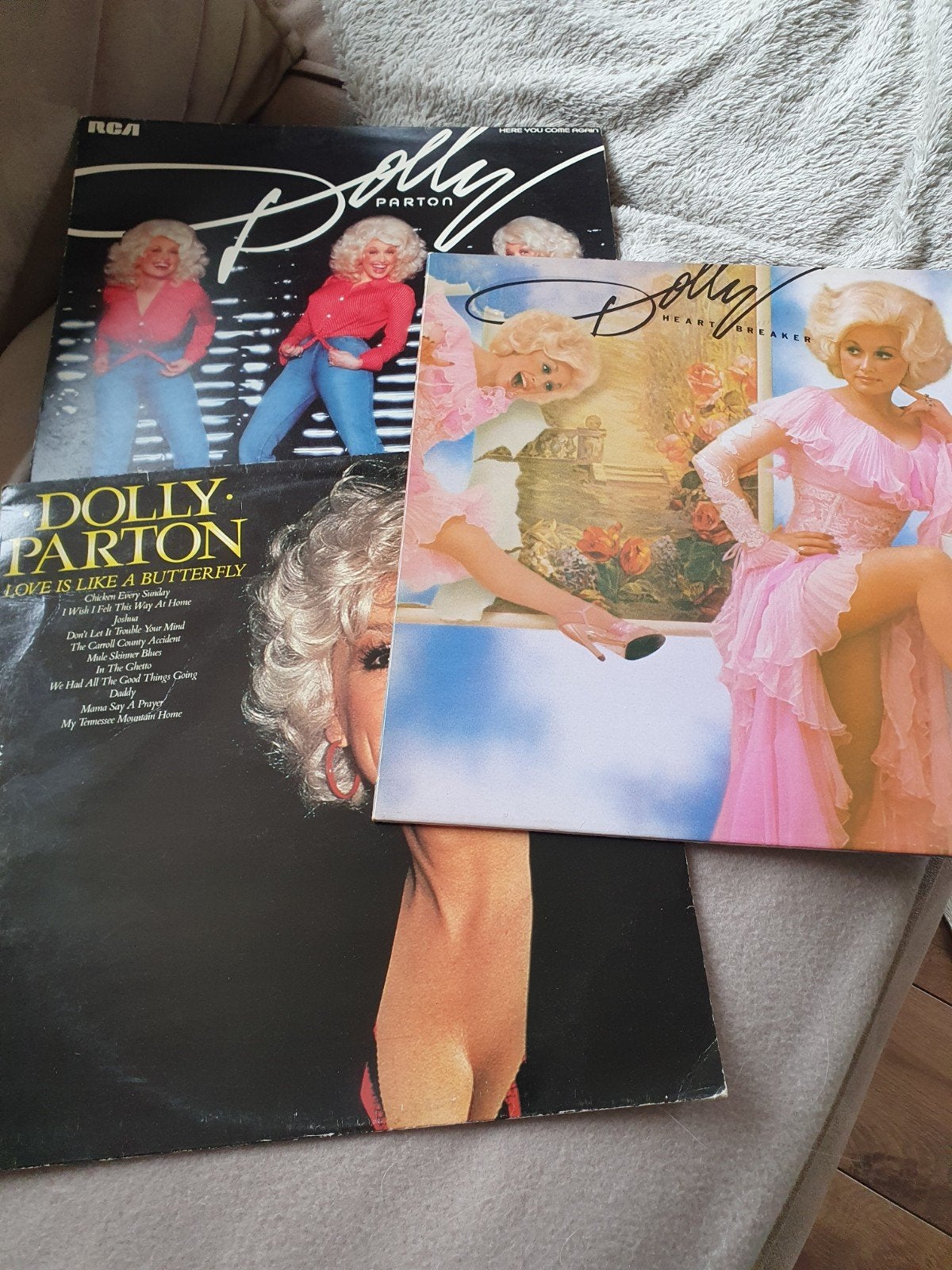 Dolly Parton LP's Heartbreaker, Here You Come Again, Love is, LP, Gebruikt, Ophalen of Verzenden, 12 inch