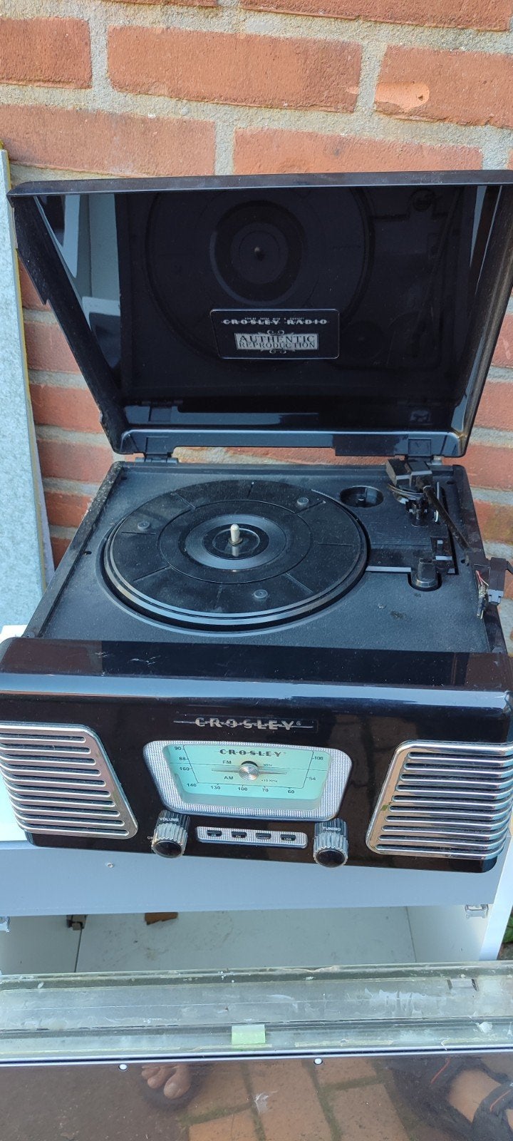 Crosley Radio Platenspeler met ingebouwde radio, Ophalen of Verzenden, Gebruikt, Platenspeler, Overige merken