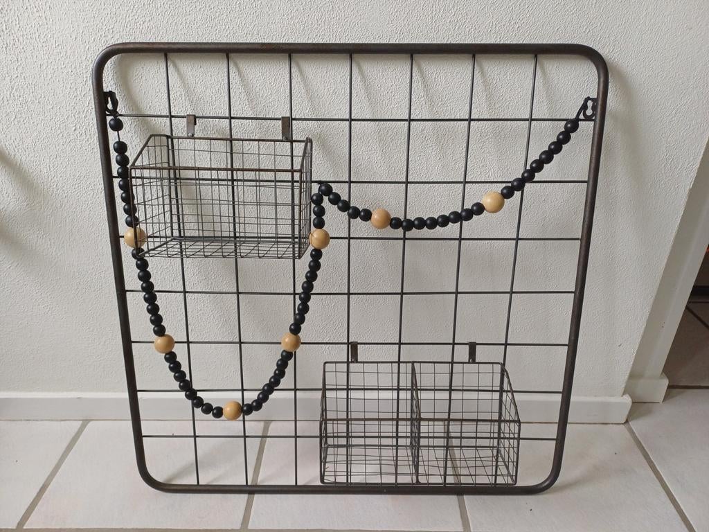 Metalen decoratie rek industrieel/kinderkamer, Ophalen, Overige typen
