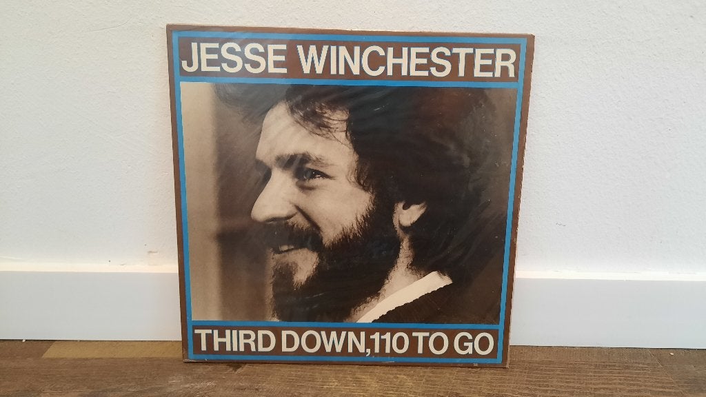 Jesse Winchester - Third Down, 110 to Go LP Plaat, Rock, LP, Gebruikt, Overige genres, Ophalen of Verzenden