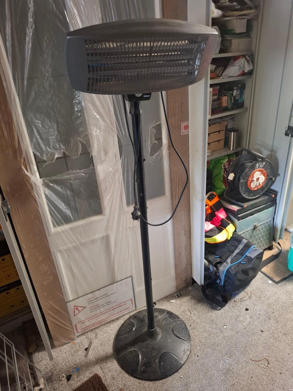 Warmtelamp staand terrasverwarmer, Tuin en Terras, Ophalen