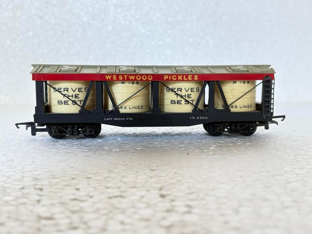 Triang Picklesvervoer, Hobby en Vrije tijd, Modeltreinen | H0, Ophalen of Verzenden, Zo goed als nieuw, Gelijkstroom, Wagon