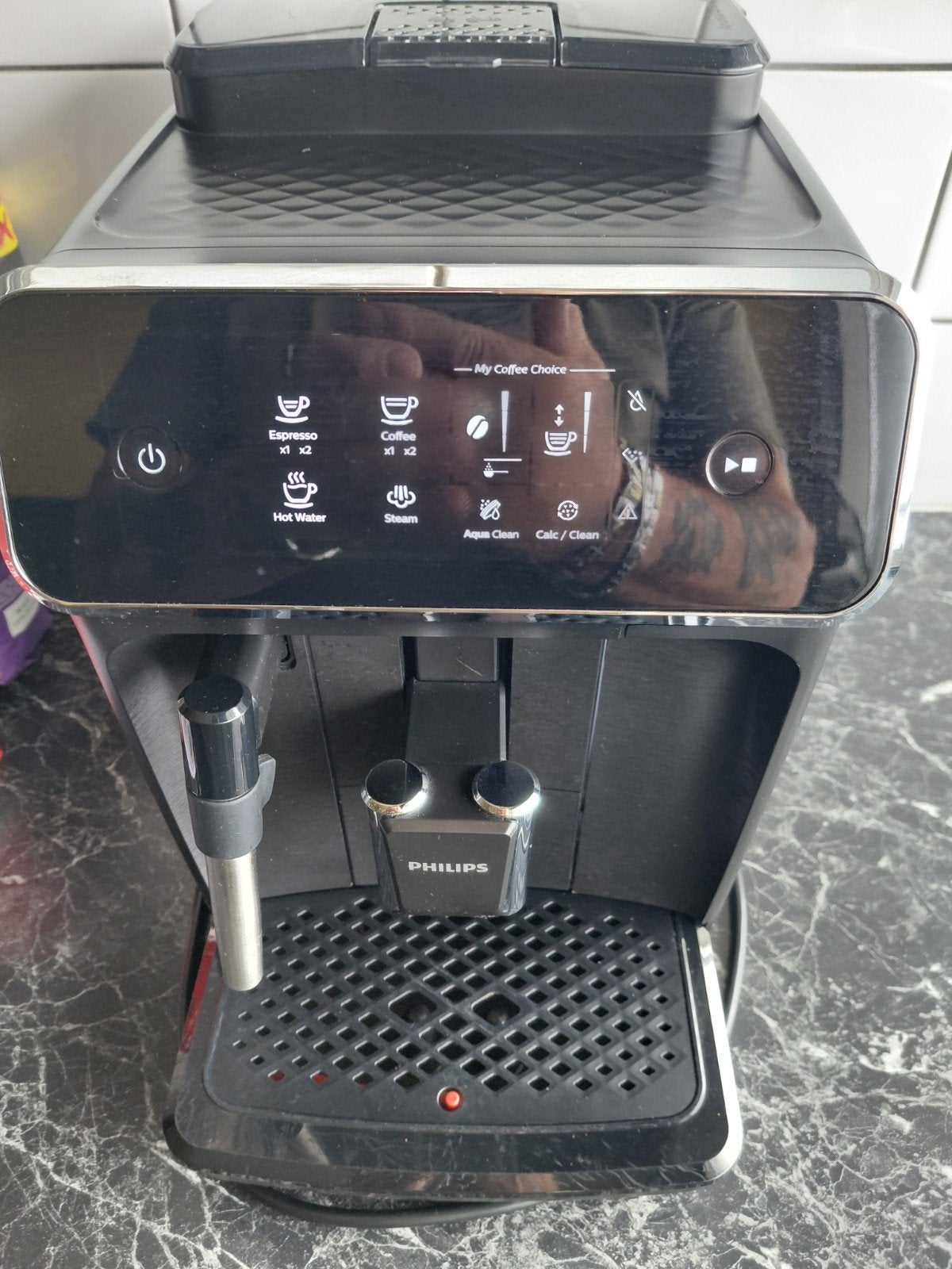Philips Koffiebonen Machine 2200 Serie - Volautomatisch, Ophalen, Zo goed als nieuw, Espresso apparaat, Koffiebonen