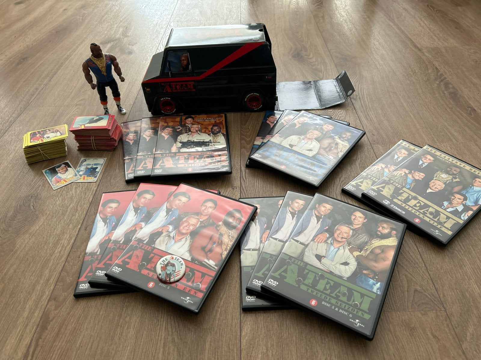 A-Team Complete Serie DVD Boxset + Actiefiguur & Merchandise, Verzenden, Nederlands, Actie en Avontuur, Vanaf 12 jaar