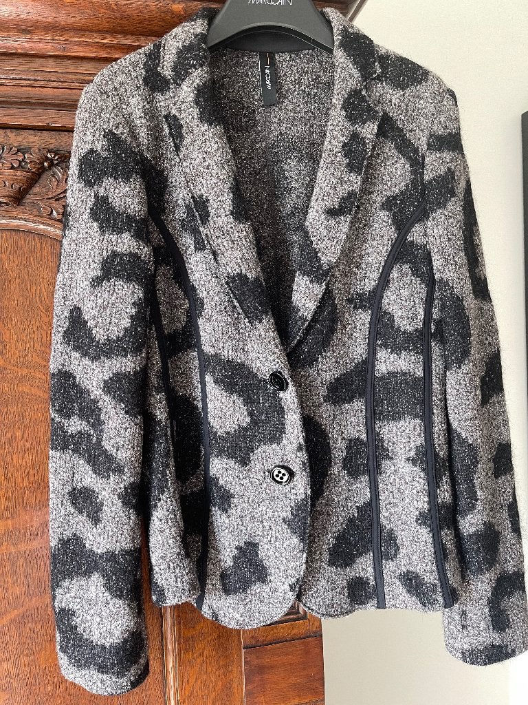 Mooie nieuwe Blazer van Marccain maat 5, Maat 38/40 (M), Bruin, Nieuw, Ophalen of Verzenden