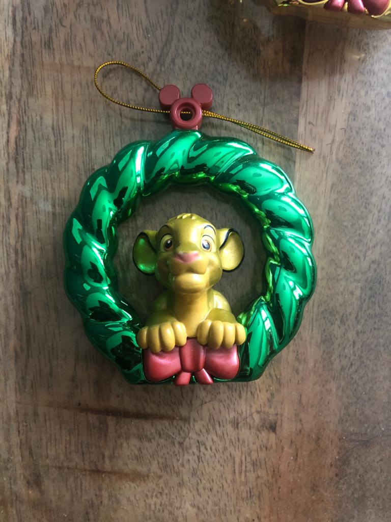 Disney Kerstornamenten: Simba, Mickey, Elza, Olaf, Remi, Min, Verzamelen, Disney, Ophalen of Verzenden, Leeuwenkoning of Jungle Boek