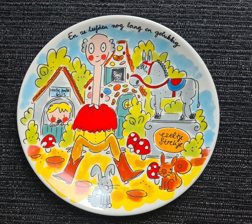 Blond Amsterdam EFTELING SPROOKJES  servies spaarpot NIEUW, Blond Amsterdam, Nieuw, Ophalen of Verzenden, Bord(en)