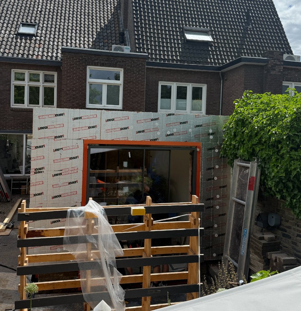 Schuifpui Cor Vision Cortizo 2140b x 2620h, Doe-het-zelf en Verbouw, Kozijnen en Schuifpuien, Ophalen, 225 cm of meer, Aluminium