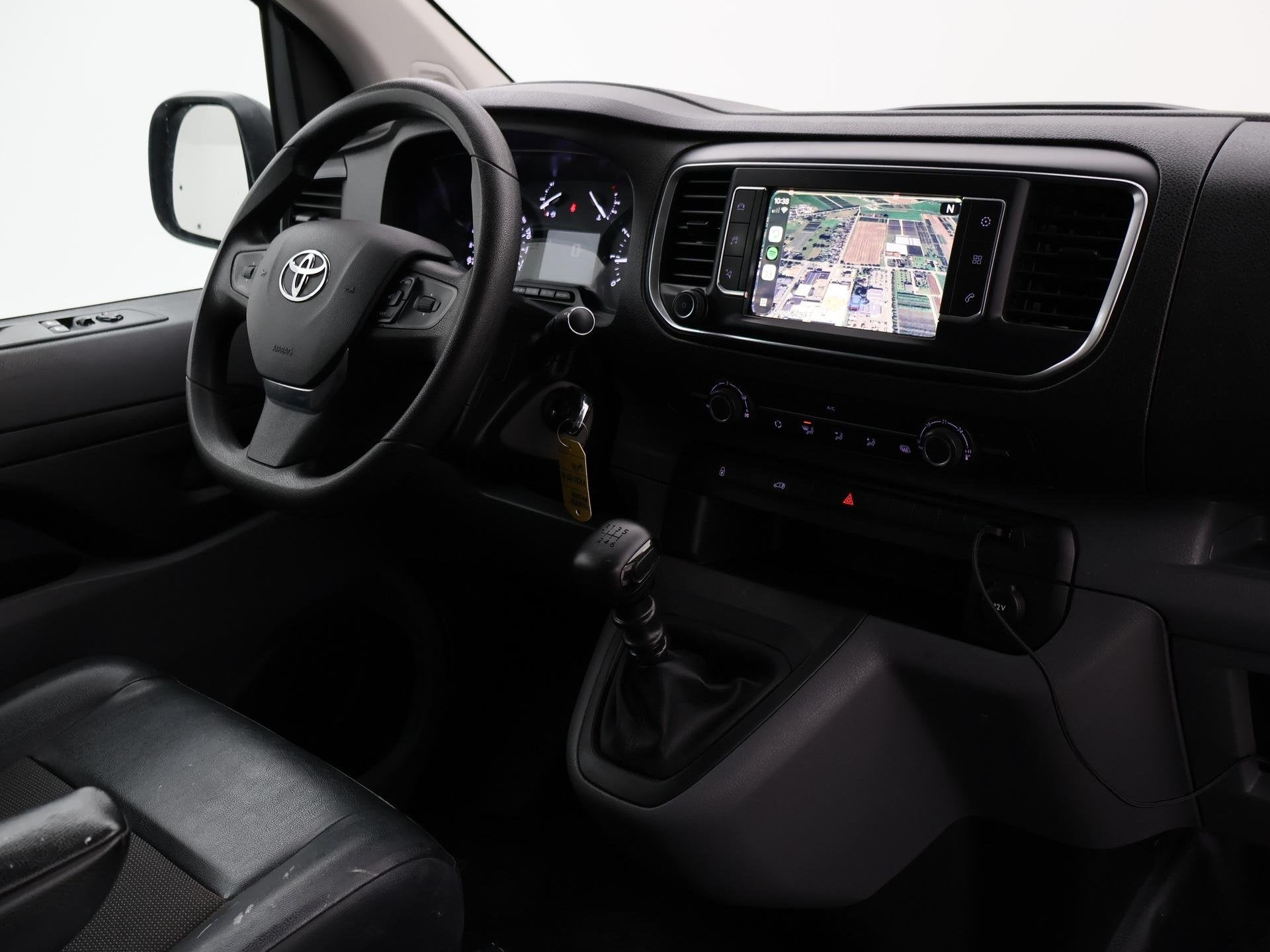 Toyota PROACE Worker 2.0 D-4D LONG NAVIGATOR APPLE CARPLAY |, Auto's, Bestelauto's, Stof, Gebruikt, Euro 6, 4 cilinders