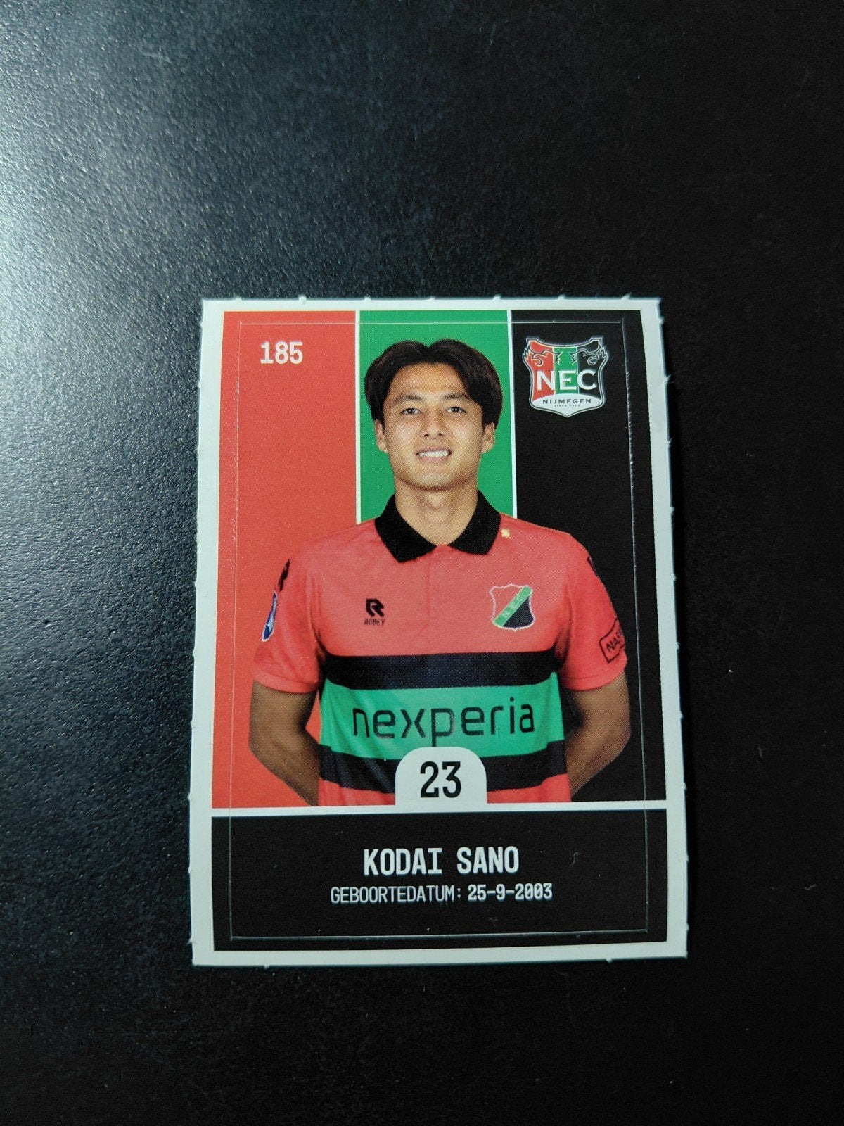 Kodai sano (nec nijmegen) sticker, Verzenden, Nieuw, Overige binnenlandse clubs, Poster, Plaatje of Sticker