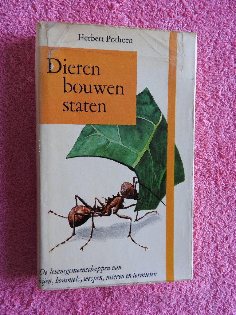 Dieren bouwen staten - Bijen hommels wespen mieren termieten, Ophalen of Verzenden, Gelezen, Natuur algemeen