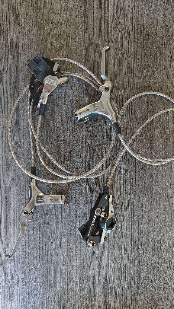 Hygia Elite schijfremmenset, Remmen, Gravelbike, Zo goed als nieuw, Aluminium