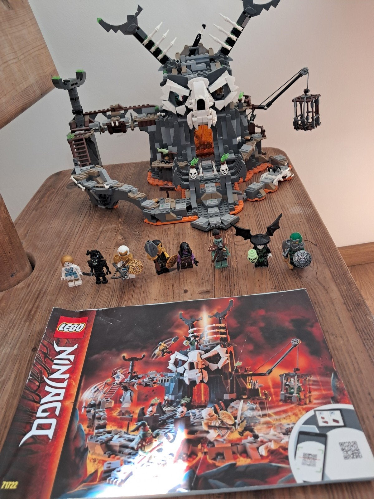 Lego ninjago kasteel van de schedelmachier, Compleet, Gebruikt, Lego, Ophalen of Verzenden