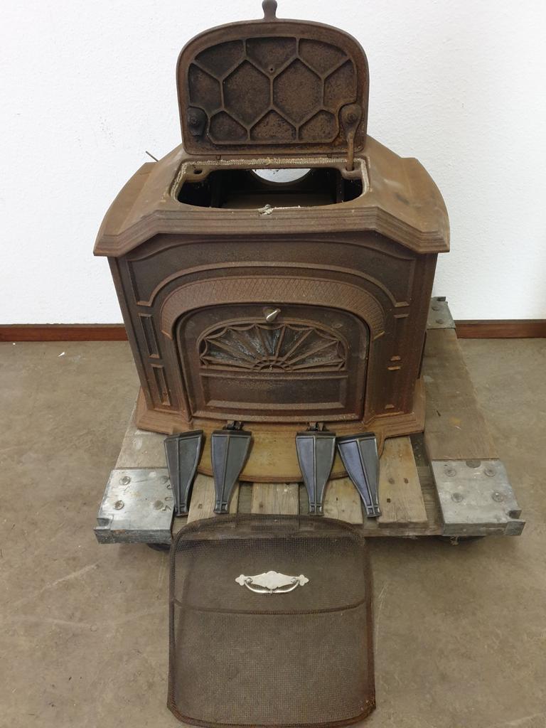 VERMONT CASTING RESOLUTE HOUTKACHEL, Ophalen, Gebruikt, Hout, Houtkachel