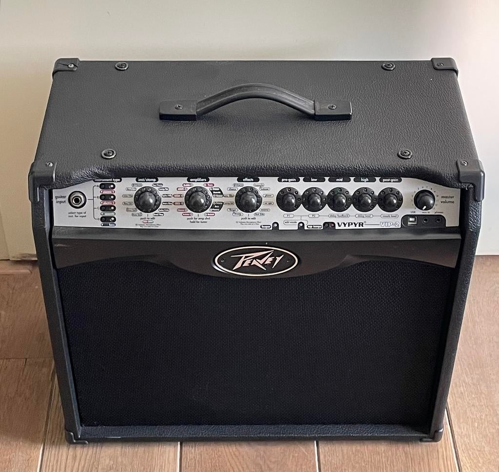 Peavey Vypyr VIP 2 gitaarversterker – 40W, Muziek en Instrumenten, Ophalen, Zo goed als nieuw, Minder dan 50 watt