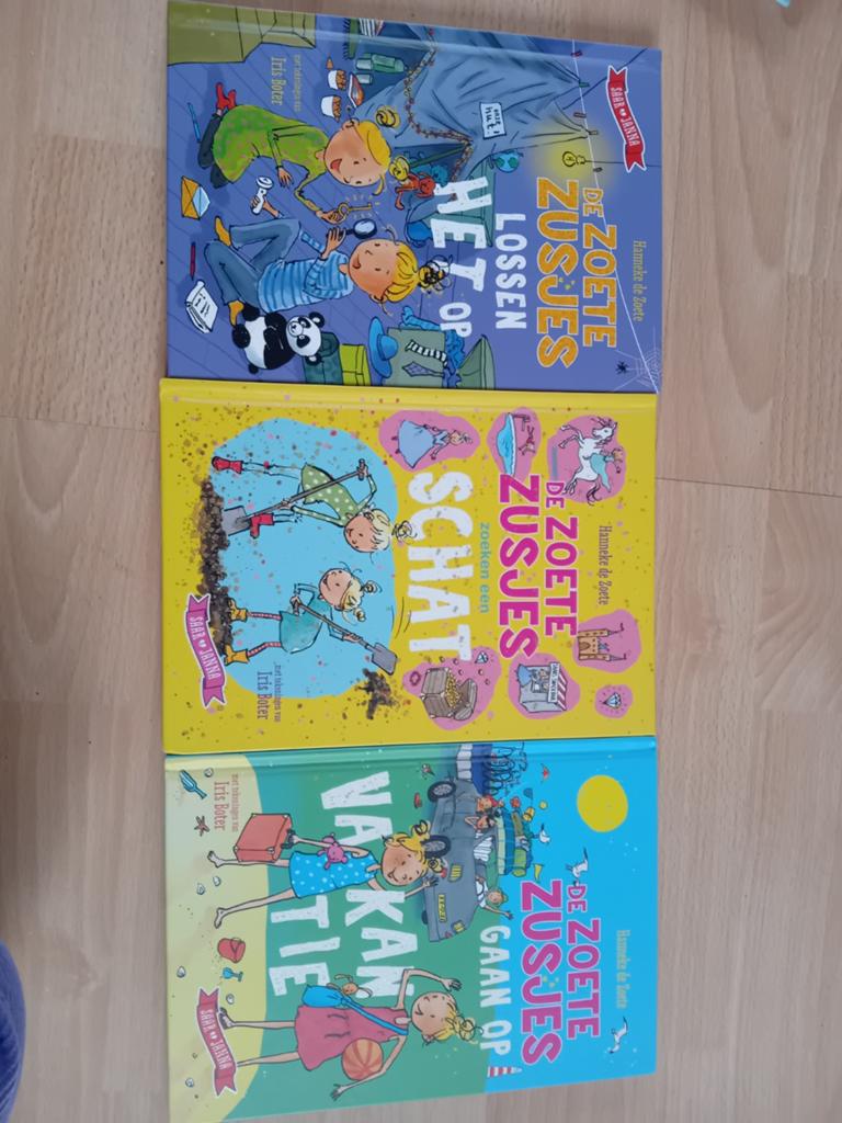 De Zoete Zusjes: 3 Boeken Set - Nieuwstaat, Ophalen of Verzenden, Zo goed als nieuw, Hanneke de Zoete, Fictie algemeen