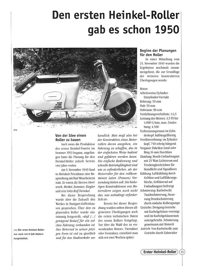 Heinkel, Roller-Moped-Kabine, Ophalen of Verzenden, Nieuw, Dieter Lammerdorf, Merk of Model