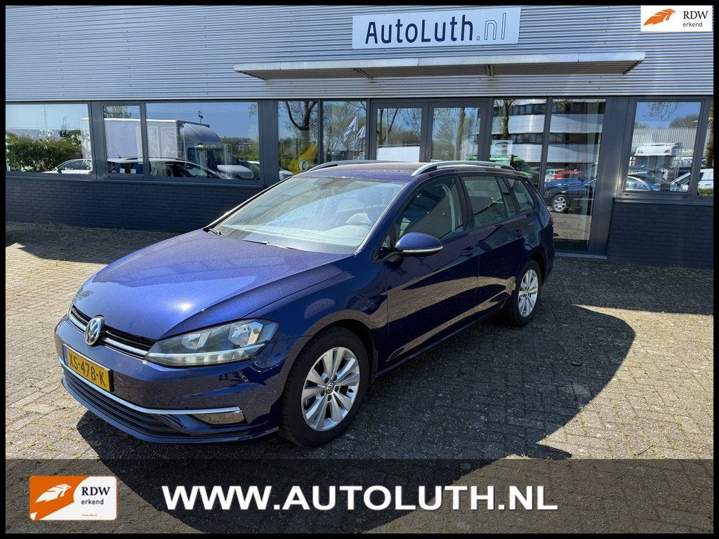 Volkswagen Golf Variant 1.0 TSI Comfortline Business Autom., Auto's, Volkswagen, Stof, Gebruikt, Blauw, Origineel Nederlands