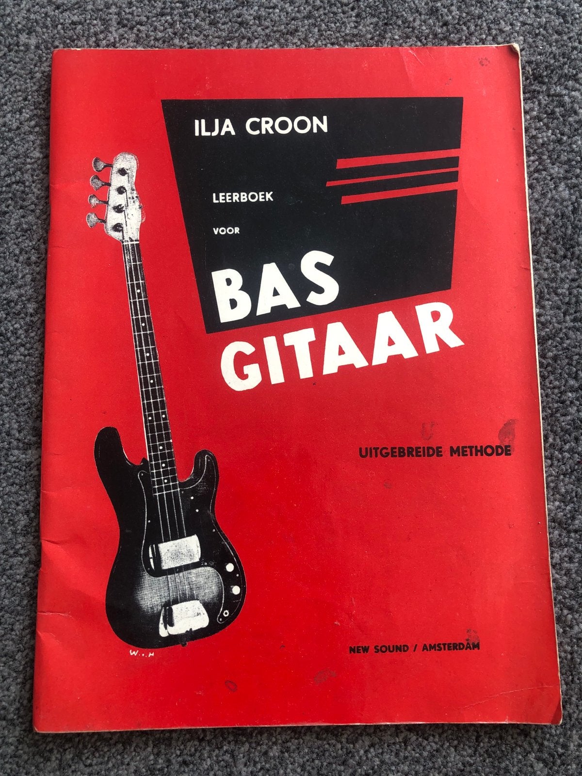 Leerboek voor Basgitaar - Uitgebreide Methode, Gebruikt, Basgitaar, Les of Cursus, Ophalen of Verzenden