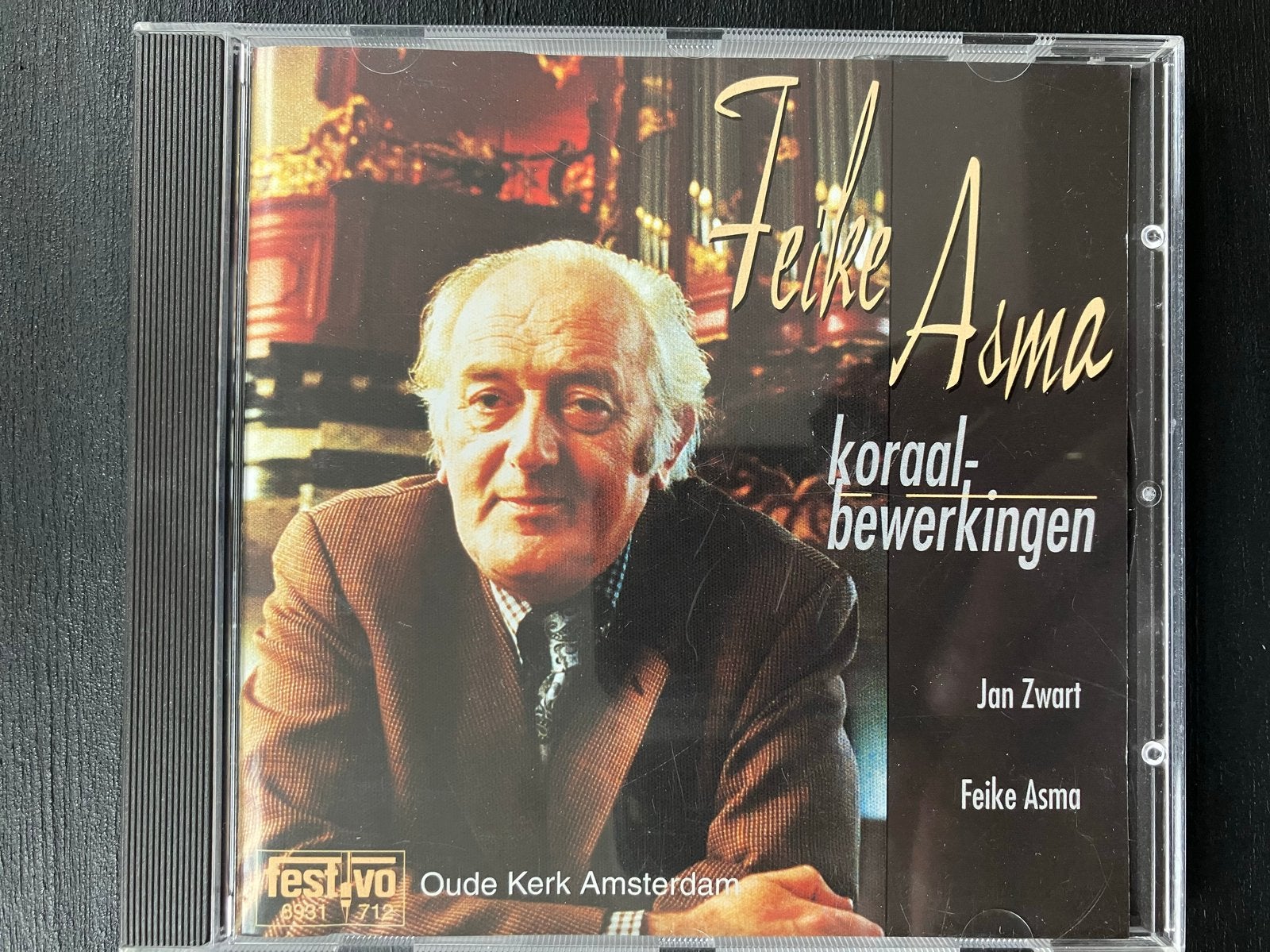 Feike Asma - Koraalbewerkingen Oude Kerk Amsterdam CD, Ophalen of Verzenden, Zo goed als nieuw, Album, Inclusief boekje