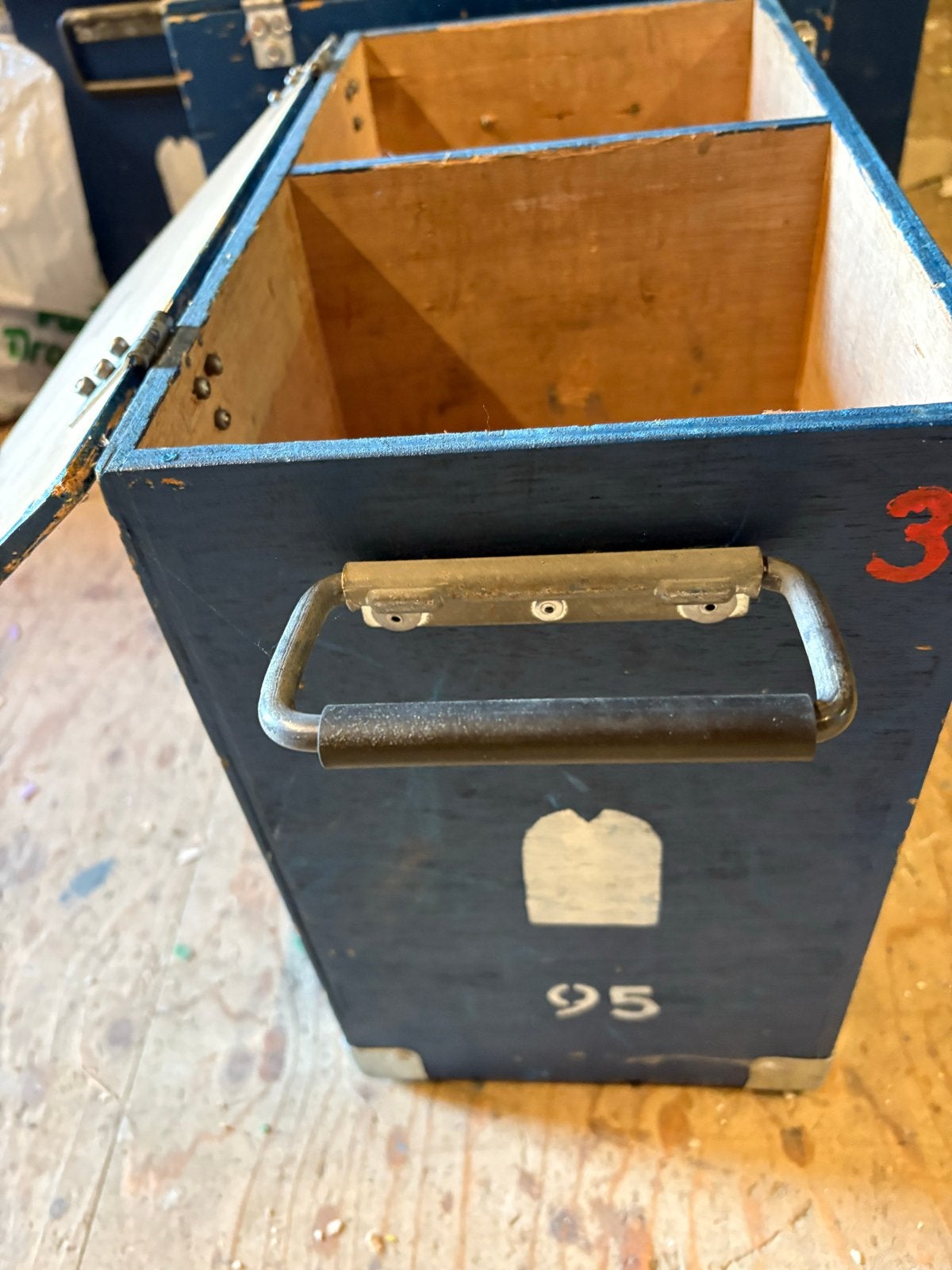 Handige houten kratjes in twee formaten, Ophalen, Minder dan 50 cm, Gebruikt, 5 – 50