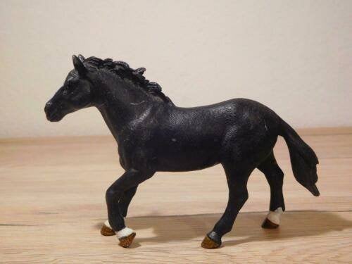 Schleich 41416 appaloosa hengst zwart, dierfiguur, Verzenden, Gebruikt, Paard, Beeldje of Figuurtje