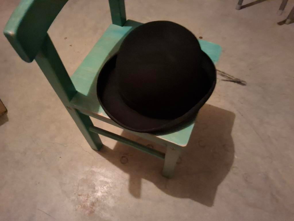 Horka Heren bolhoed maat 59, Ophalen of Verzenden, Zo goed als nieuw, 58 of 59 cm (L, 7¼ of ⅜ inch), Hoed