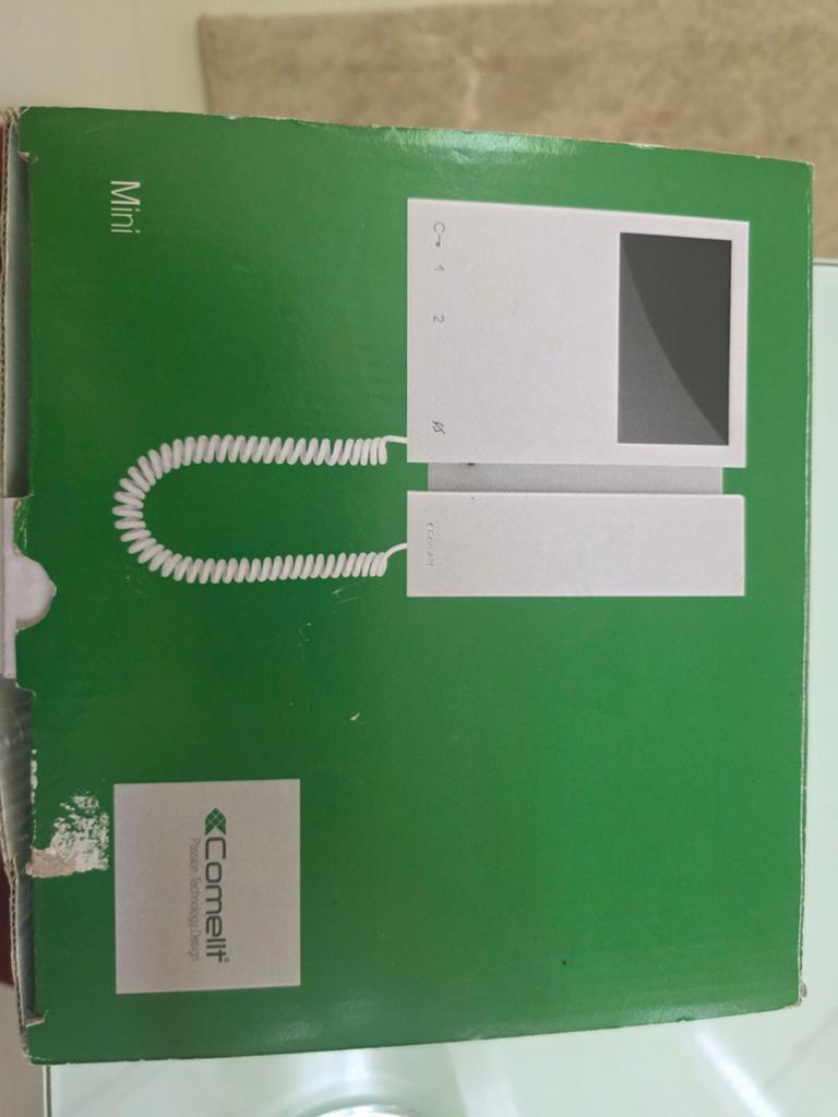 Comelit Mini Video Intercom Systeem - Nieuw in doos, Ophalen of Verzenden, Bewegingsdetectiesensor, Nieuw, Bedraad