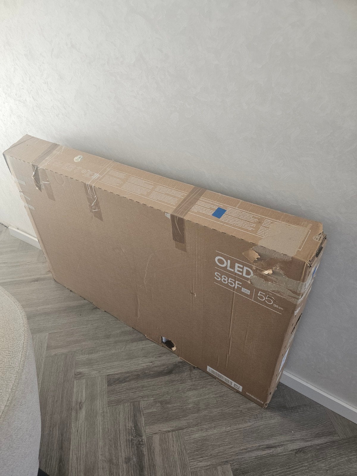 Samsung QE55S85FAU 55 inch OLED TV - Nieuw in doos, Nieuw, OLED, Ophalen of Verzenden, Samsung