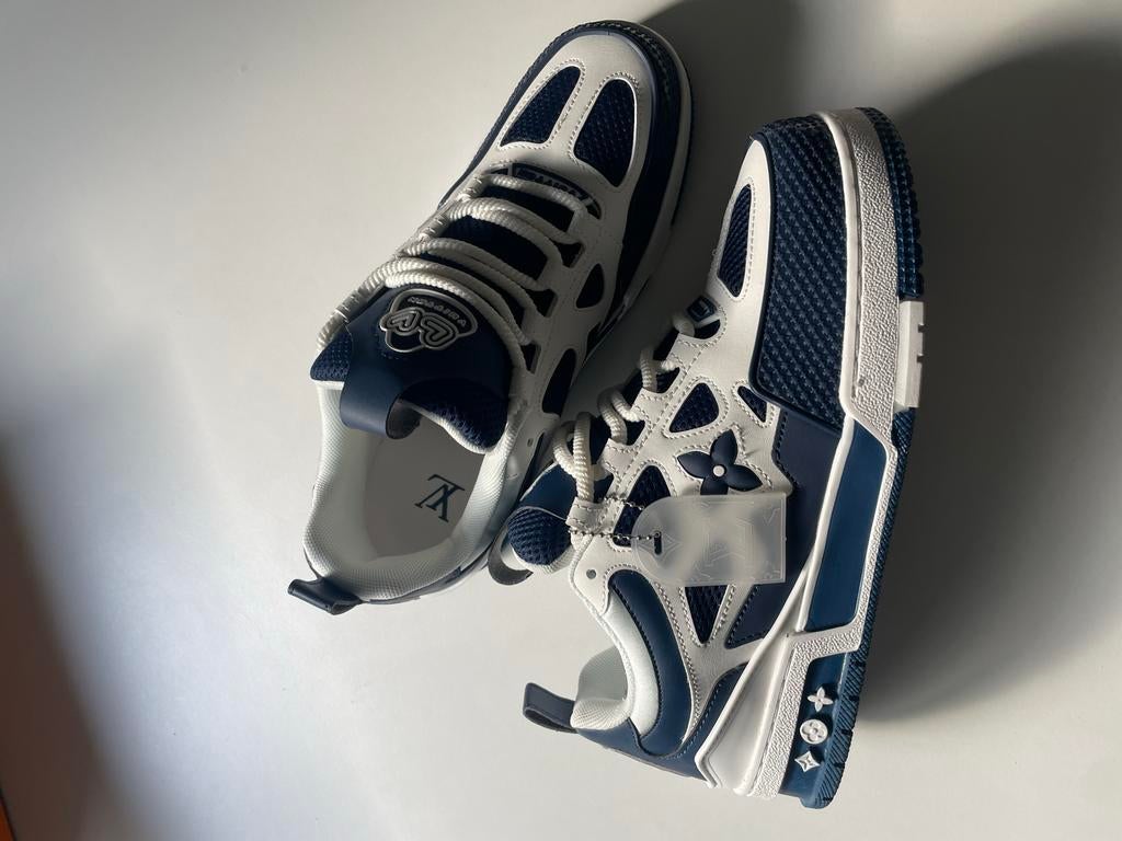 Louis Vuitton Skates Sneakers - Blauw/Wit, Blauw, Nieuw, Ophalen of Verzenden, Sneakers of Gympen