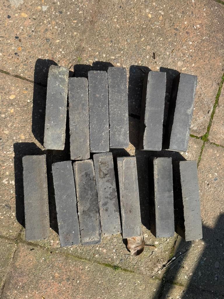 Klinkers gratis aftehalen ong. 20m2, Ophalen, Gebruikt