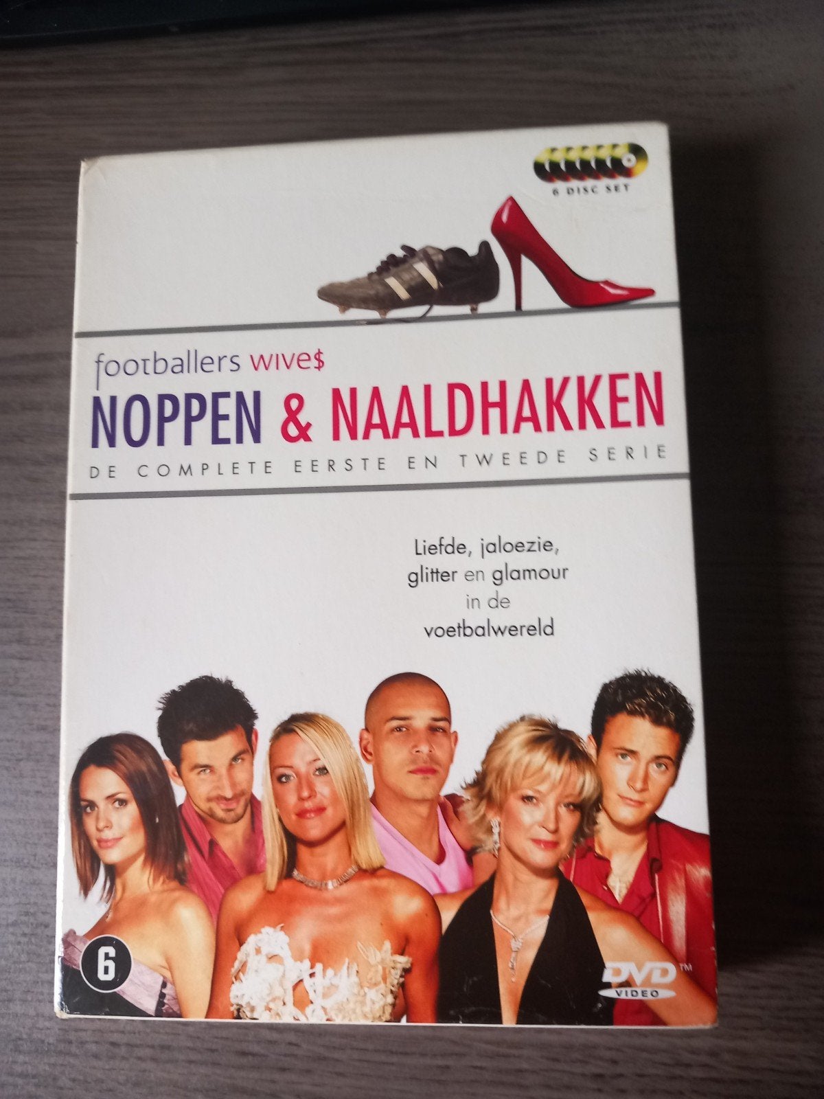 Footballers Wives: Noppen & Naaldhakken - Complete Serie DVD, Nederlands, Ophalen of Verzenden, Vanaf 6 jaar, Gebruikt