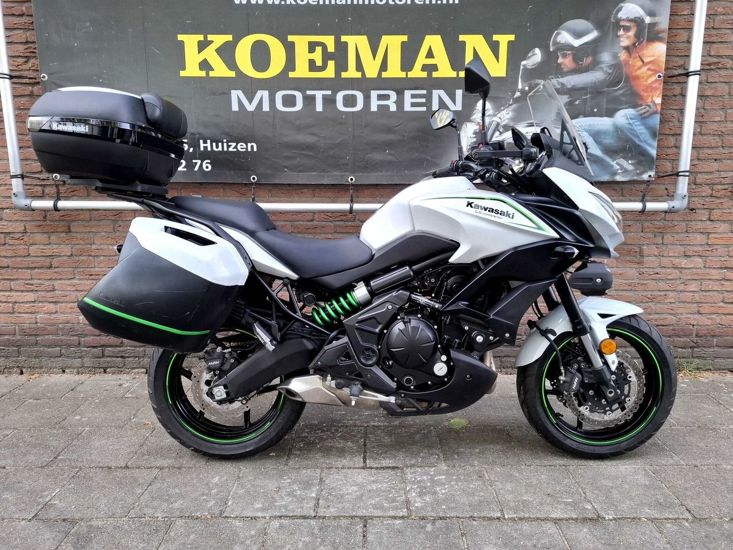 KAWASAKI VERSYS 650 ABS TOURER (2018) kofferset garantie, 2 cilinders, Bedrijf, Onbekend, KAWASAKI