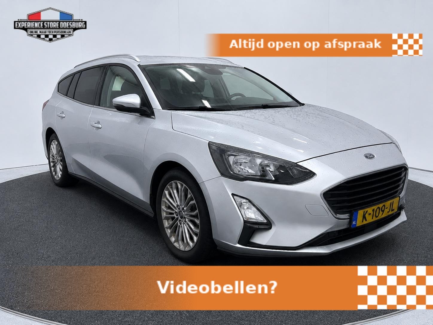 Ford Focus Wagon 1.0 EcoBoost Hybrid Titanium X Business - C, Auto's, Gebruikt, Met garantie (alle), Automatische klimaatregeling