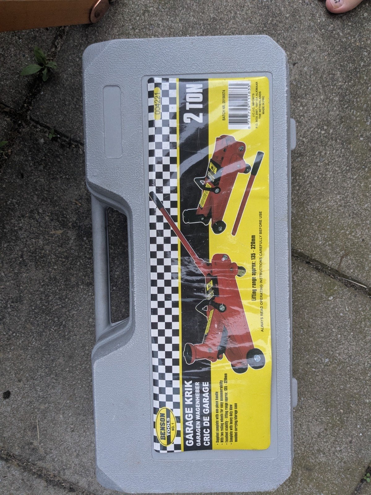 Garagekrik 2 Ton - moet opnieuw gevuld worden, Ophalen, Gebruikt, Hydraulisch